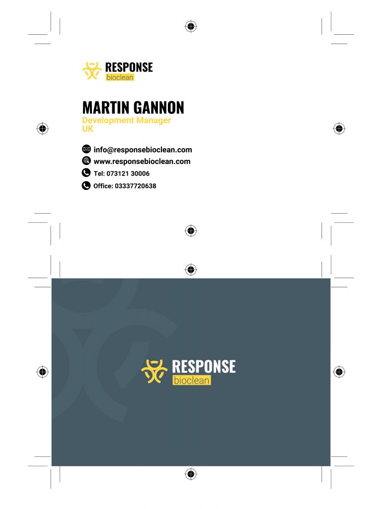 Response BioClean Business Card
